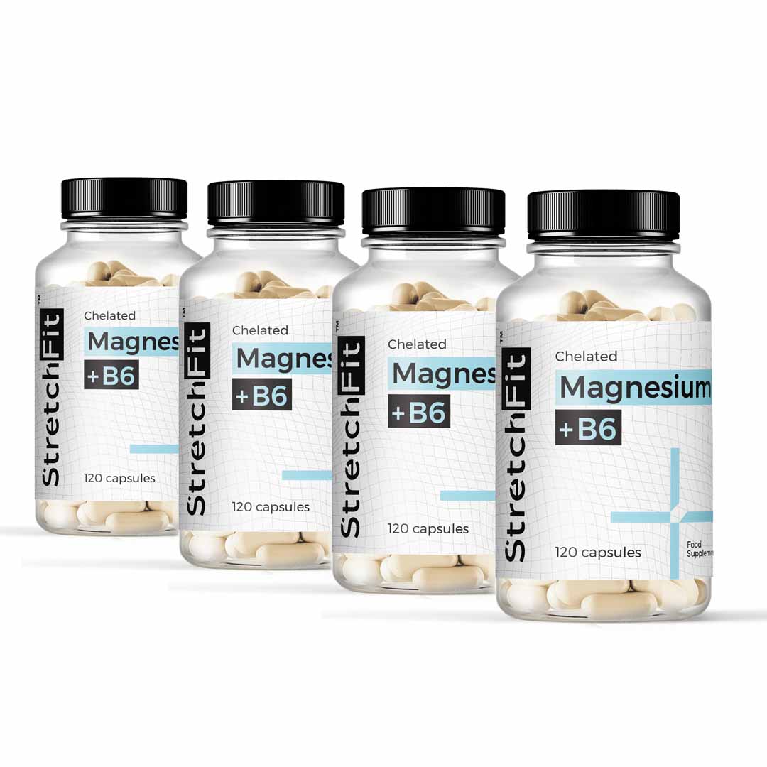 Magnézium Chelát + B6 - StretchFit™ 120 kapsúl