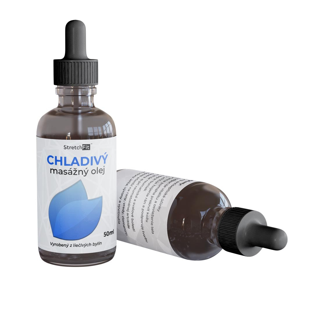 Chladivý masážny olej 50ml - FlexOil™