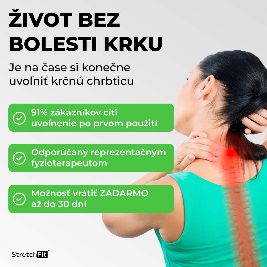 Naťahovač krčnej chrbtice - NeckFlex™️