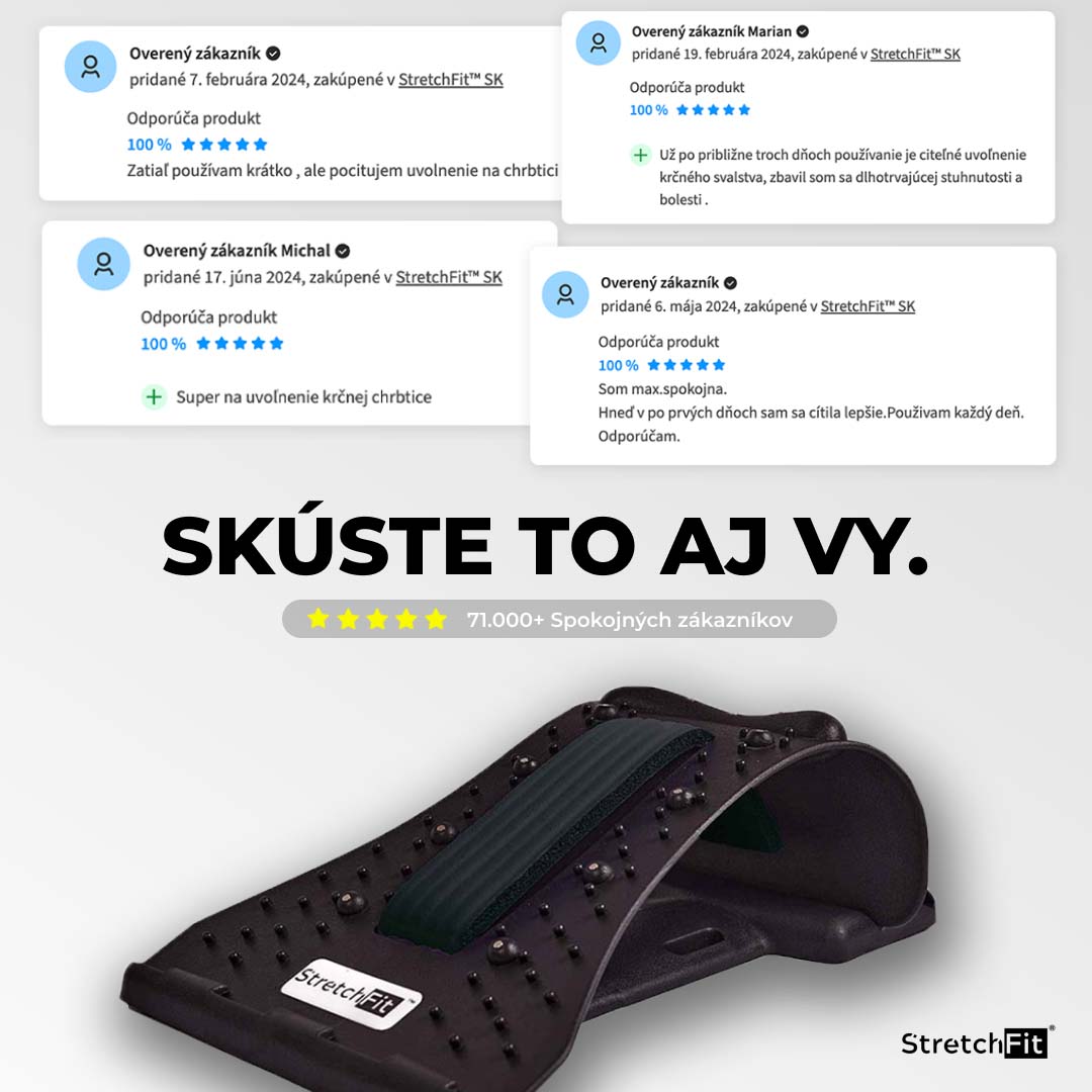 Naťahovač krčnej chrbtice - NeckFlex™️