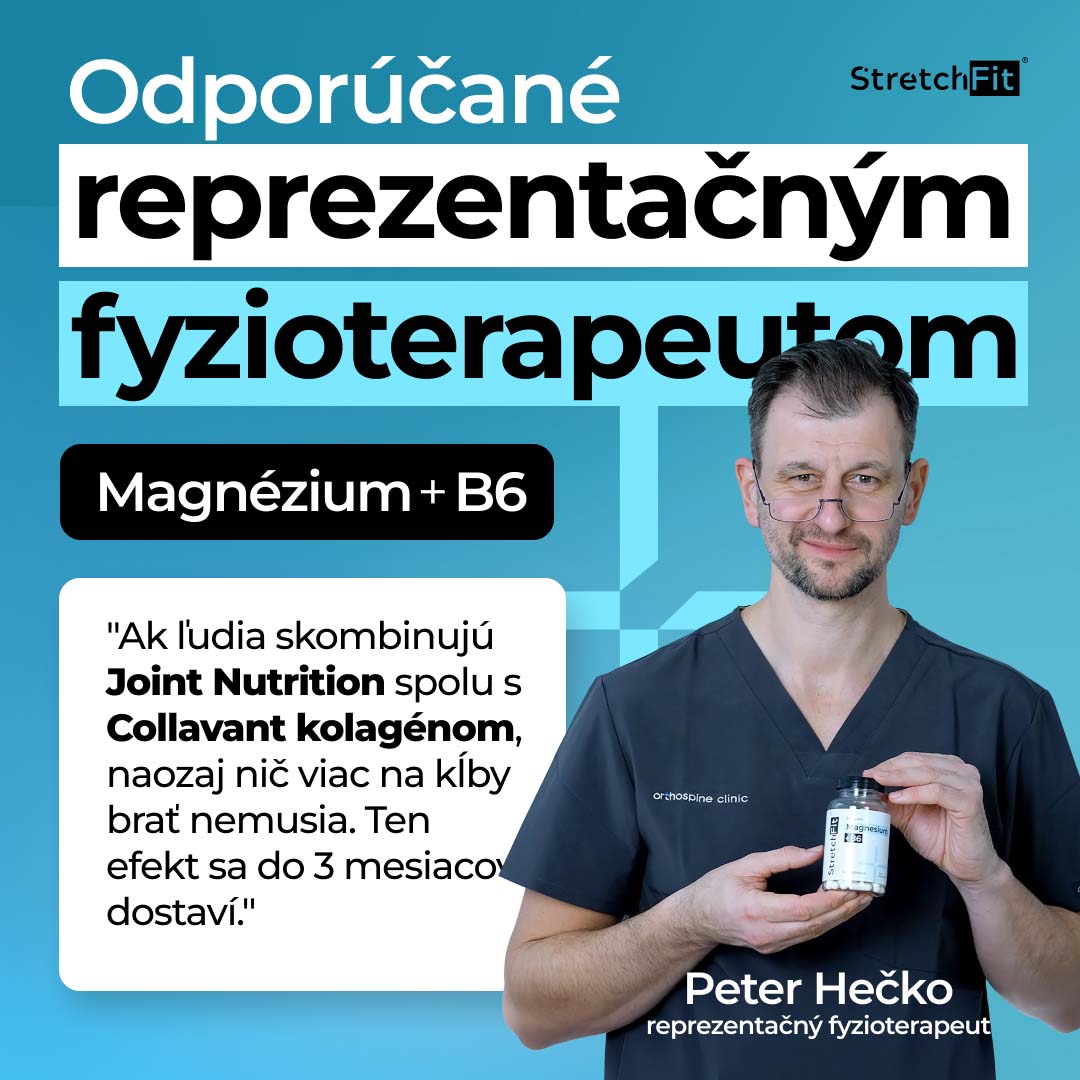 Magnézium Chelát + B6 - StretchFit™ 120 kapsúl