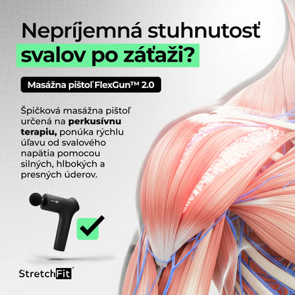 Masážna pištoľ - FlexGun™ 2.0