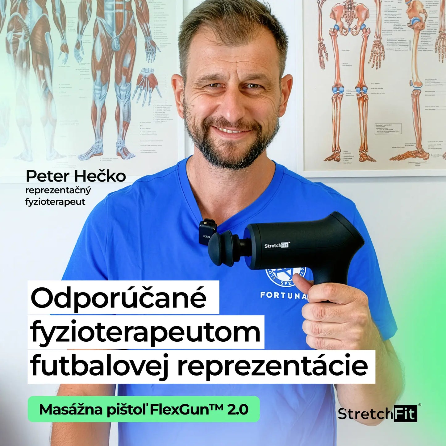 Masážna pištoľ - FlexGun™ 2.0