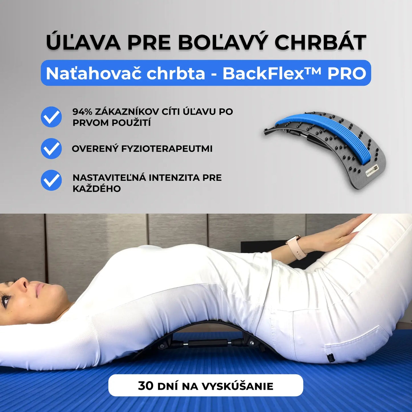 Naťahovač chrbta - BackFlex™️ PRO