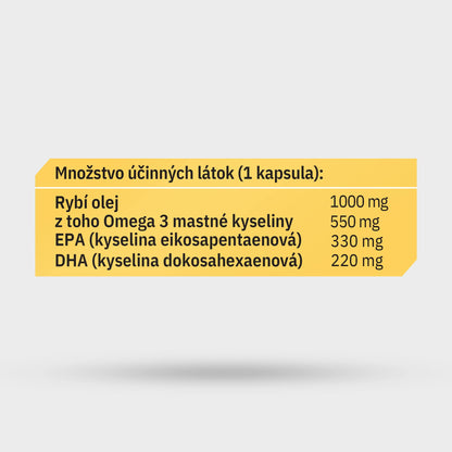 Omega 3 Rybí Olej - StretchFit™ 90 kapsúl