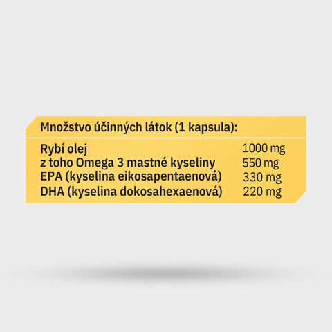 Omega 3 Rybí Olej - StretchFit™ 90 kapsúl