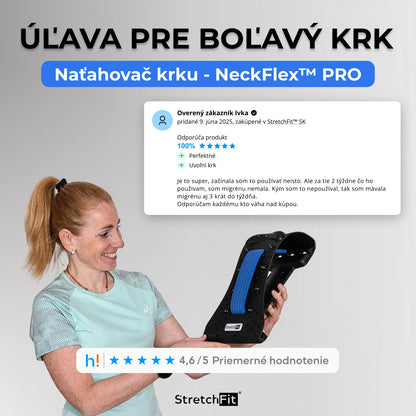 Naťahovač krčnej chrbtice - NeckFlex™️