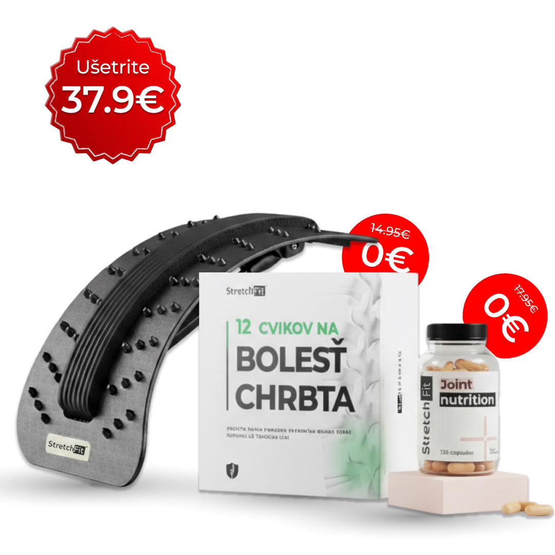 Kompletný balík pre zdravý chrbát