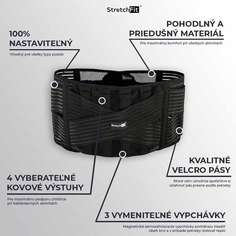 Bedrový pás - LumbarFlex™