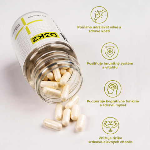 Vitamín D3K2 - StretchFit™ 60 kapsúl